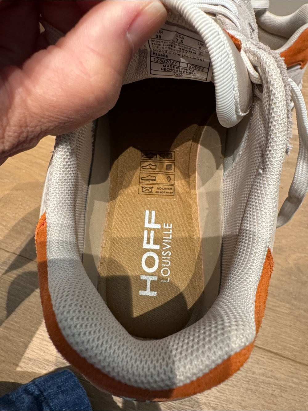 HOFF Louisville City Sneakers size 7.5 38 EUC - Picture 9 of 10